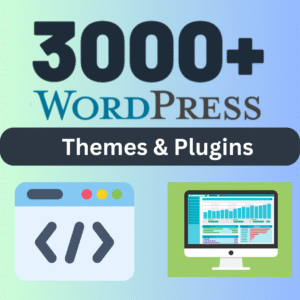 3000+ WordPress Themes & Plugins Mega Bundle