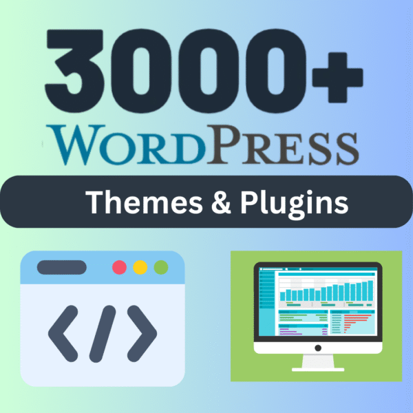 3000+ WordPress Themes & Plugins Mega Bundle